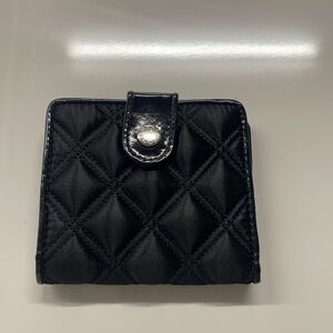 Marc Jacobs Black canvas & leather Wallet